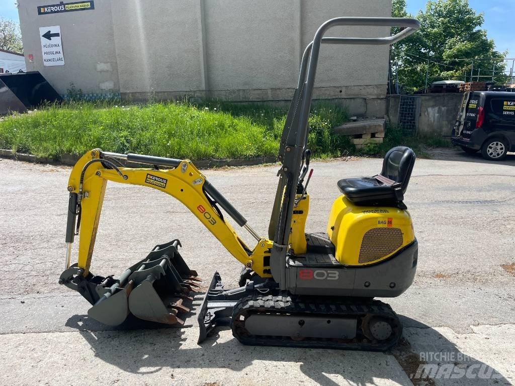 Wacker Neuson 803 Minikoparki