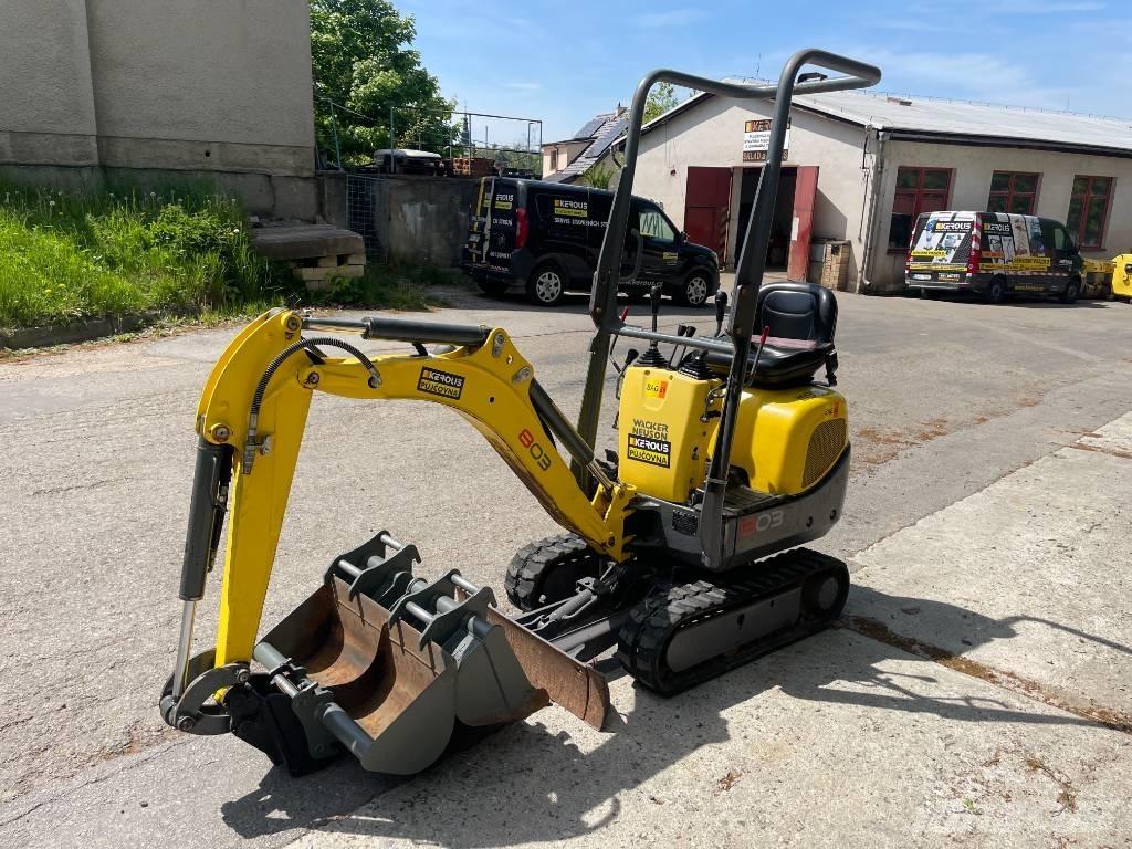 Wacker Neuson 803 Minikoparki
