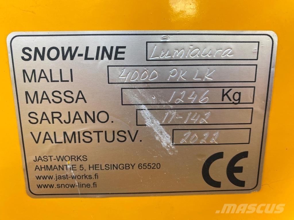 Snowline 4000 PK LK Lemiesze i pługi śnieżne