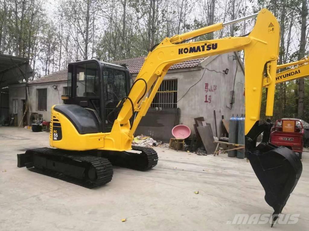 Komatsu pc55mr Minikoparki