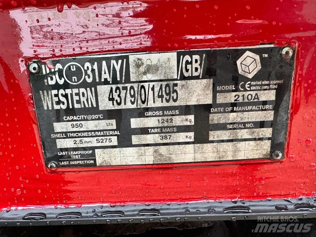 Western 950Litres Zbiorniki paliw i płynów eksploatacyjnych