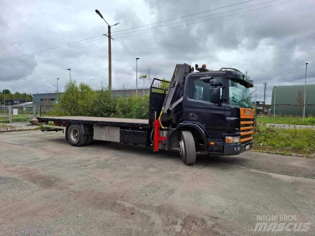 Scania P 124 Żurawie samochodowe