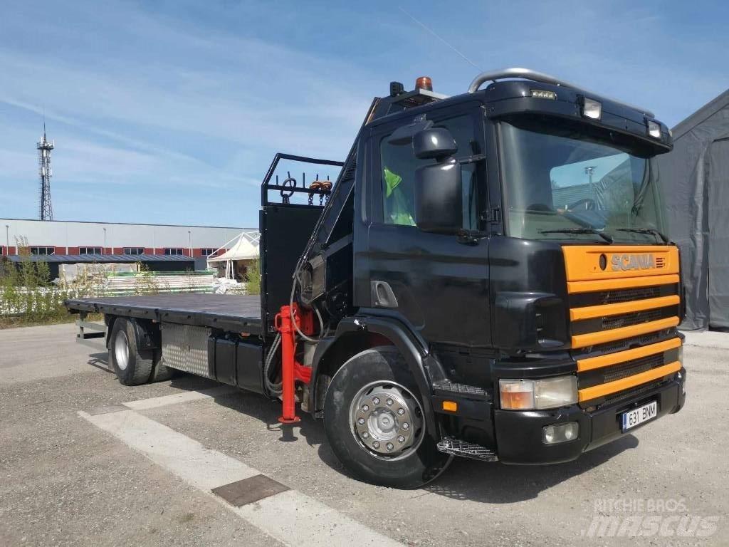 Scania P 124 Żurawie samochodowe
