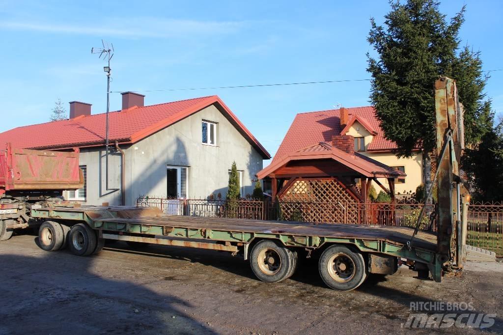Goldhofer TU4 Przyczepy niskopodłogowe