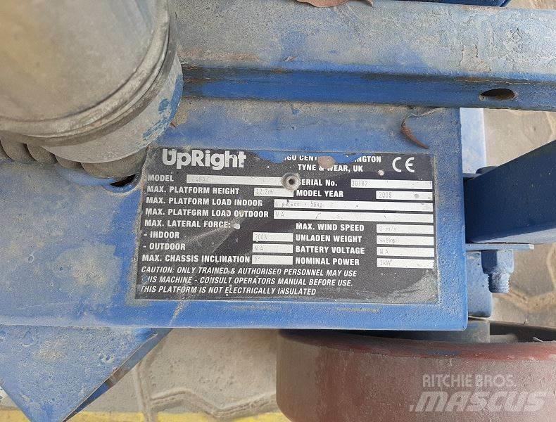 UpRight UL40AC Inne podnośniki