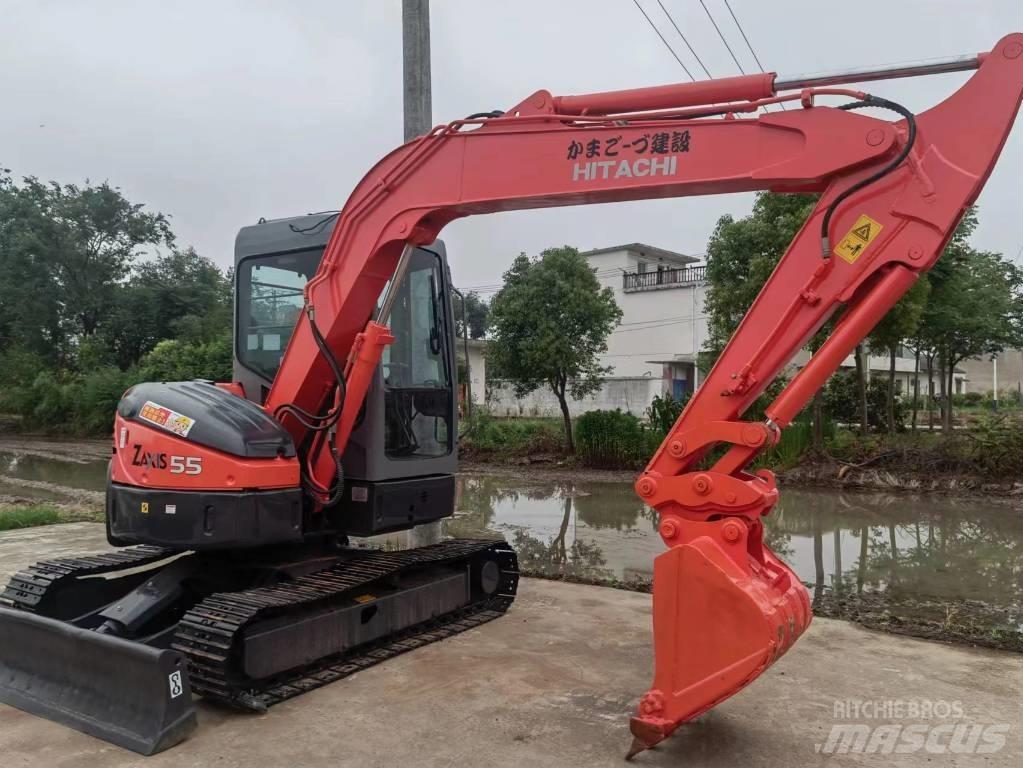 Hitachi ZX 55 UR Minikoparki