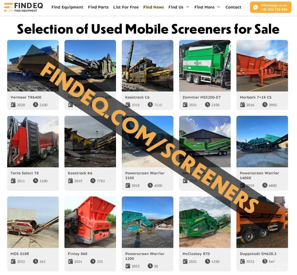 PowerScreen Div. Przesiewacze mobilne