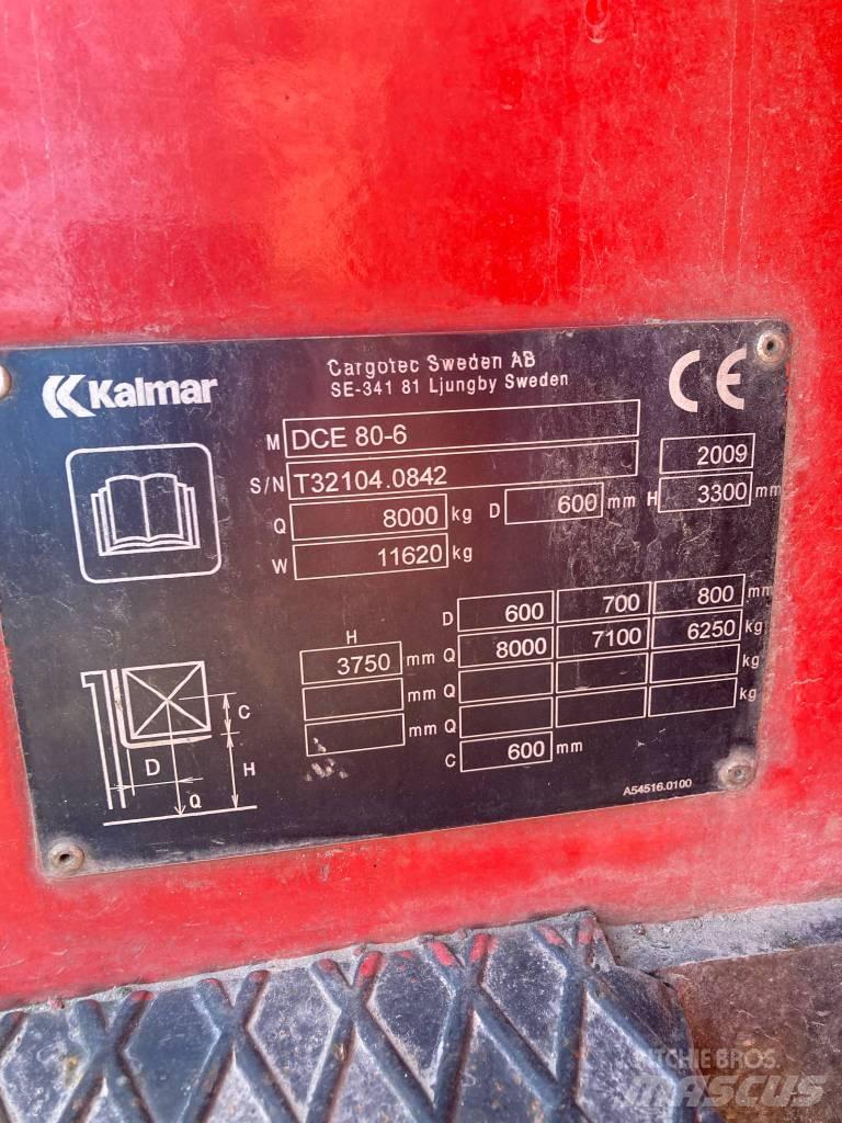 Kalmar DCE 80-6 Wózki Diesla
