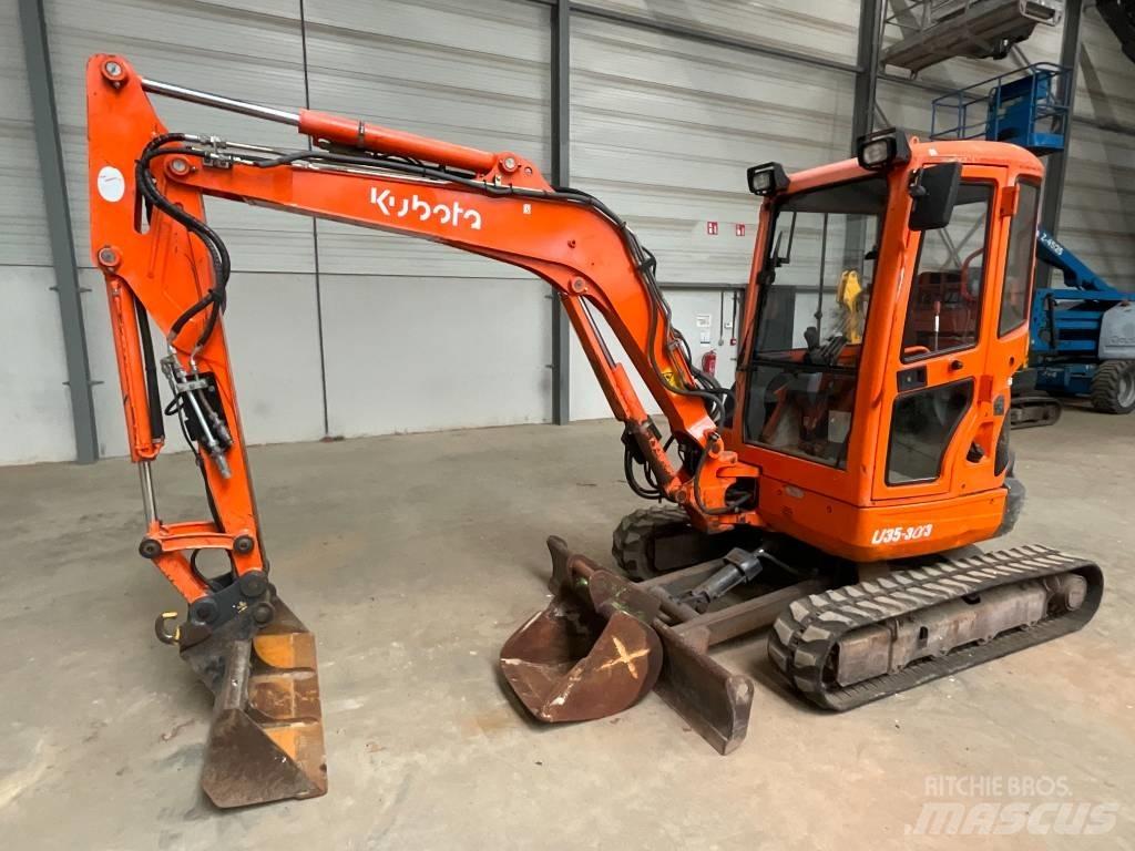 Kubota U 35-3 A 3 Minikoparki