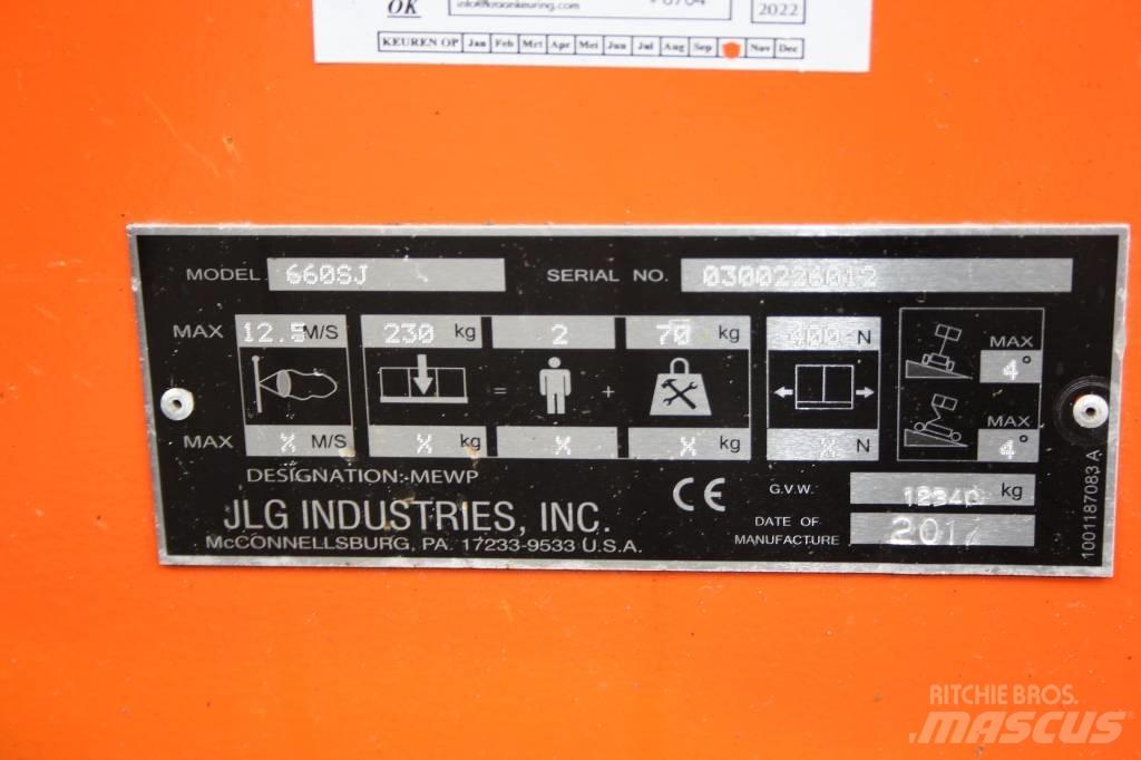 JLG 660 SJ Podnośniki teleskopowe
