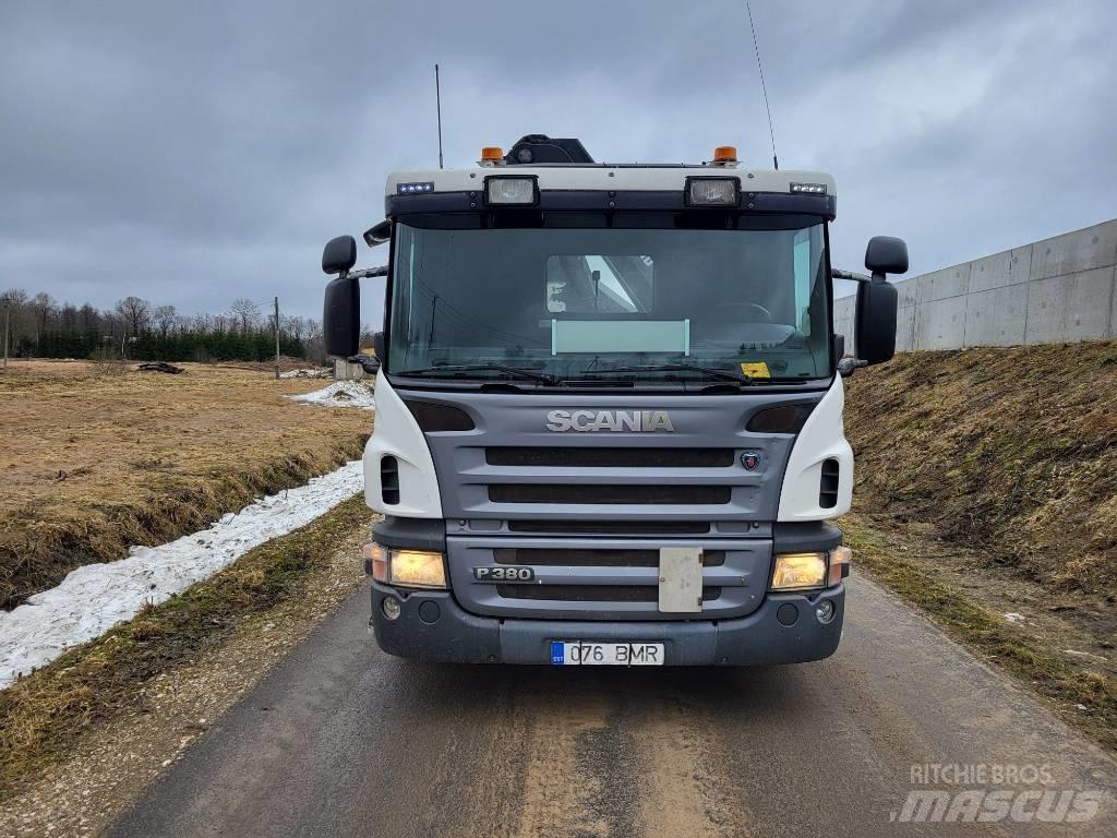 Scania P 380 Żurawie samochodowe