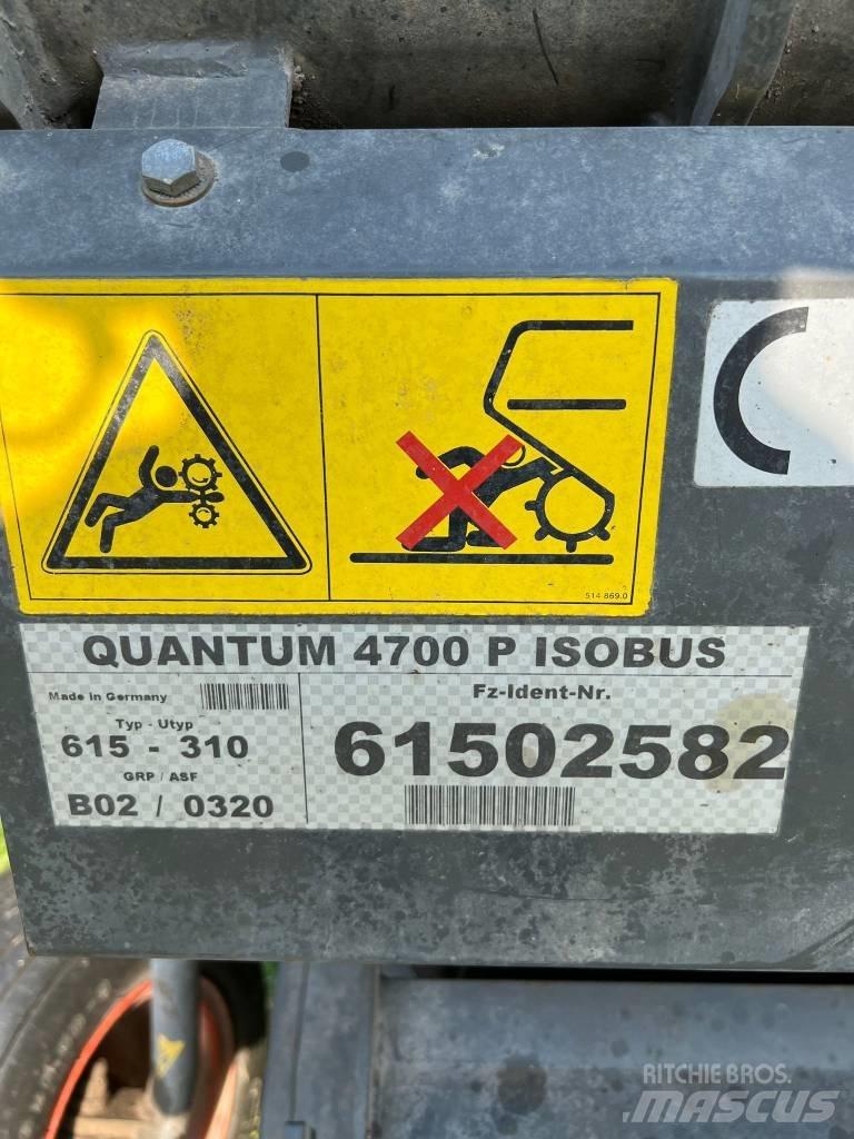 CLAAS Quantum 4700 P Przyczepy samozaładowcze