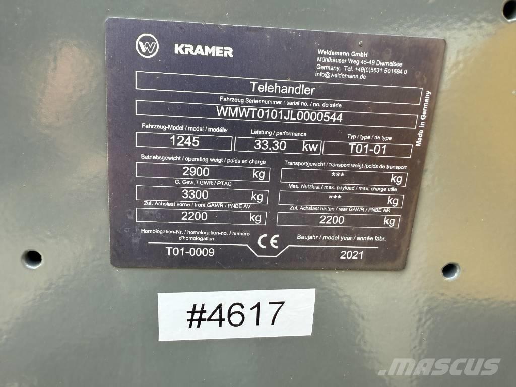 Kramer 1245 Ładowarki teleskopowe