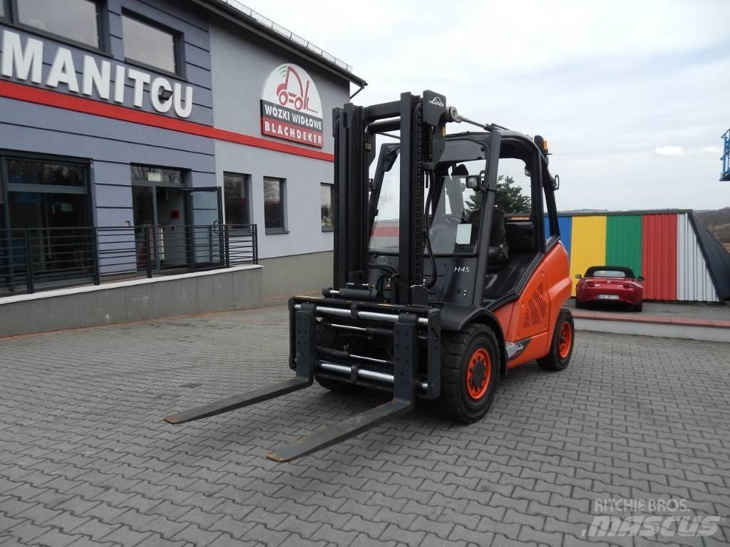 Linde H45D Wózki Diesla