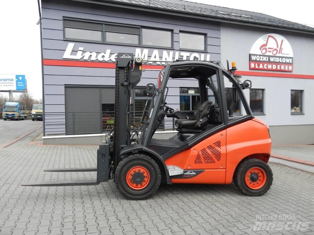 Linde H45D Wózki Diesla