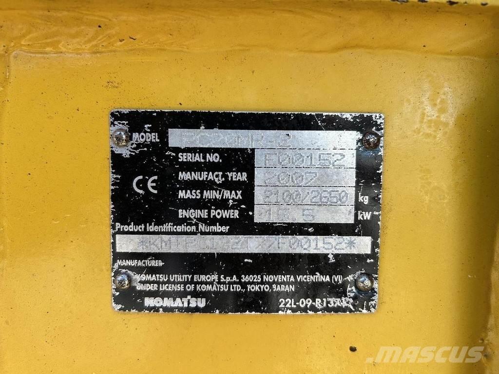 Komatsu PC20MR-2 Minikoparki