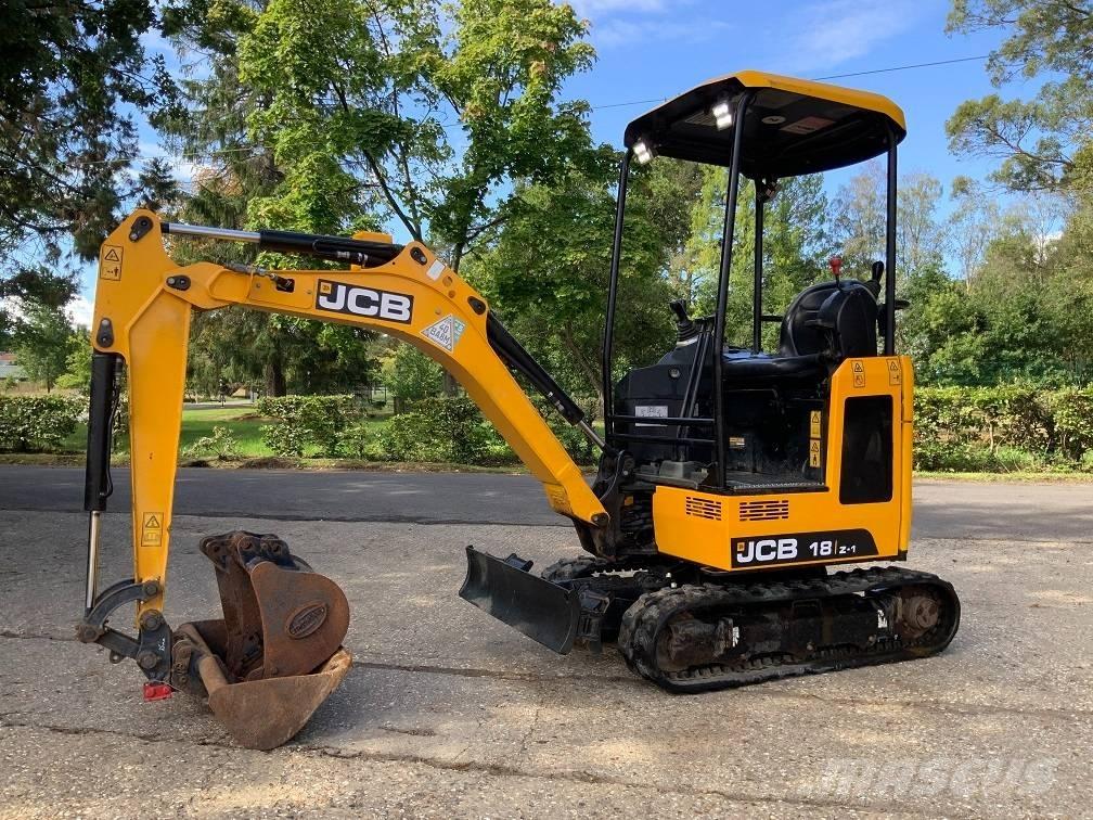 JCB 18 Z-1 Minikoparki