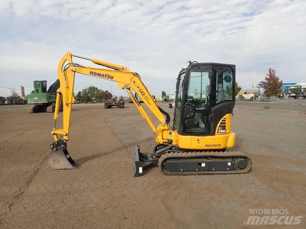 Komatsu PC35MR-5 Minikoparki