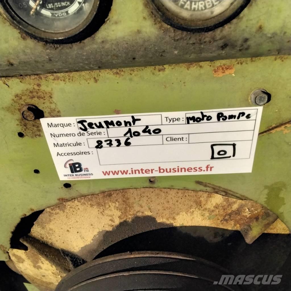 JEUMONT MOTOPOMPE Pompy i urządzenia mieszające