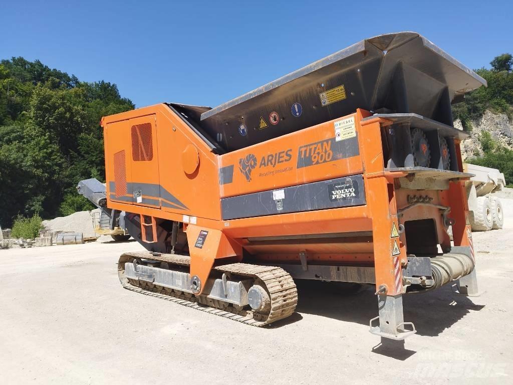 Arjes Titan 900 Rozdrabniacze