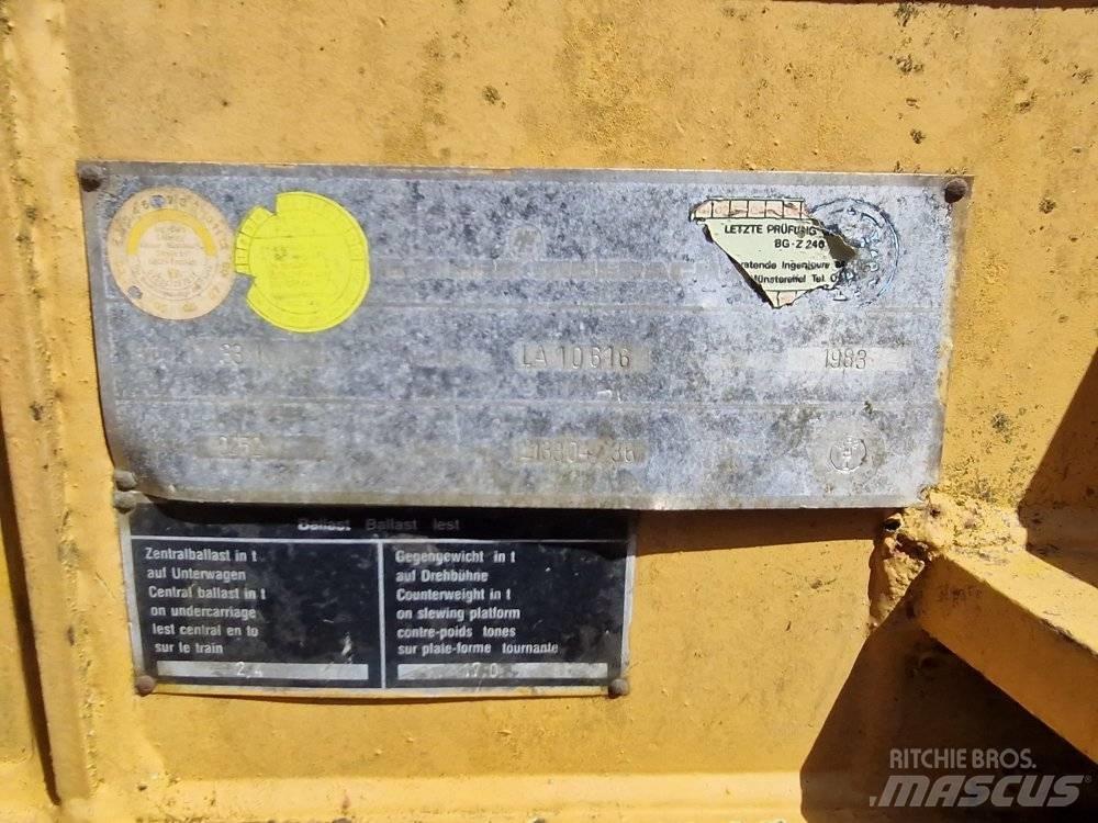 Liebherr 33 K Żurawie wieżowe