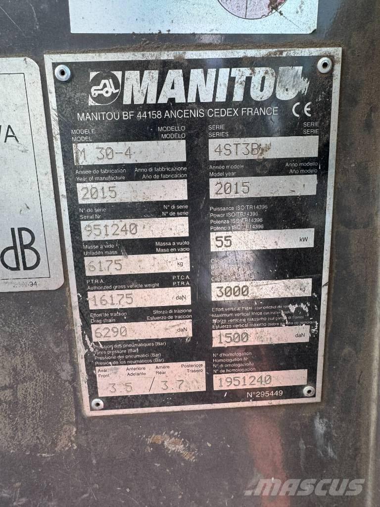 Manitou M 30.4 Wózki Diesla