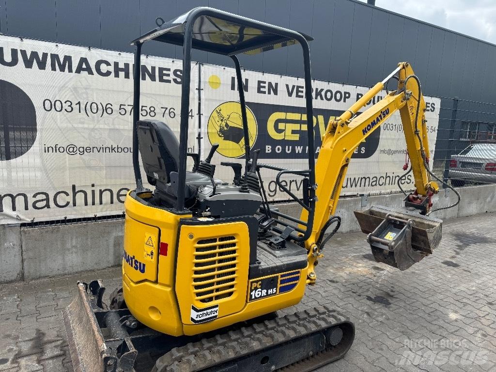 Komatsu PC 16 R-3HS Minikoparki