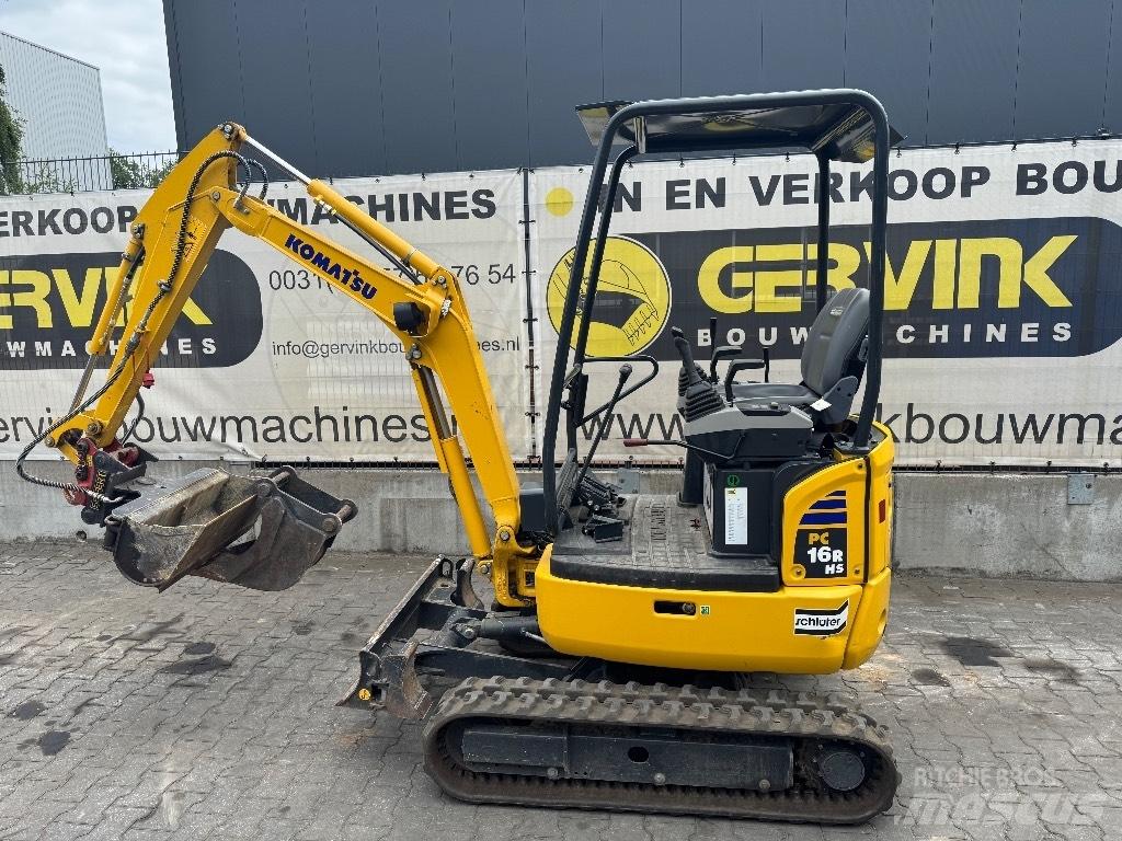 Komatsu PC 16 R-3HS Minikoparki