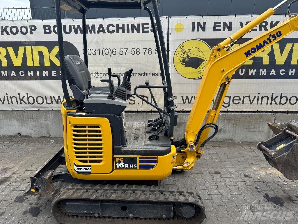 Komatsu PC 16 R-3HS Minikoparki