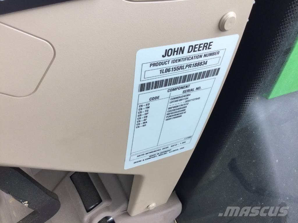 John Deere 6R155 Ciągniki rolnicze