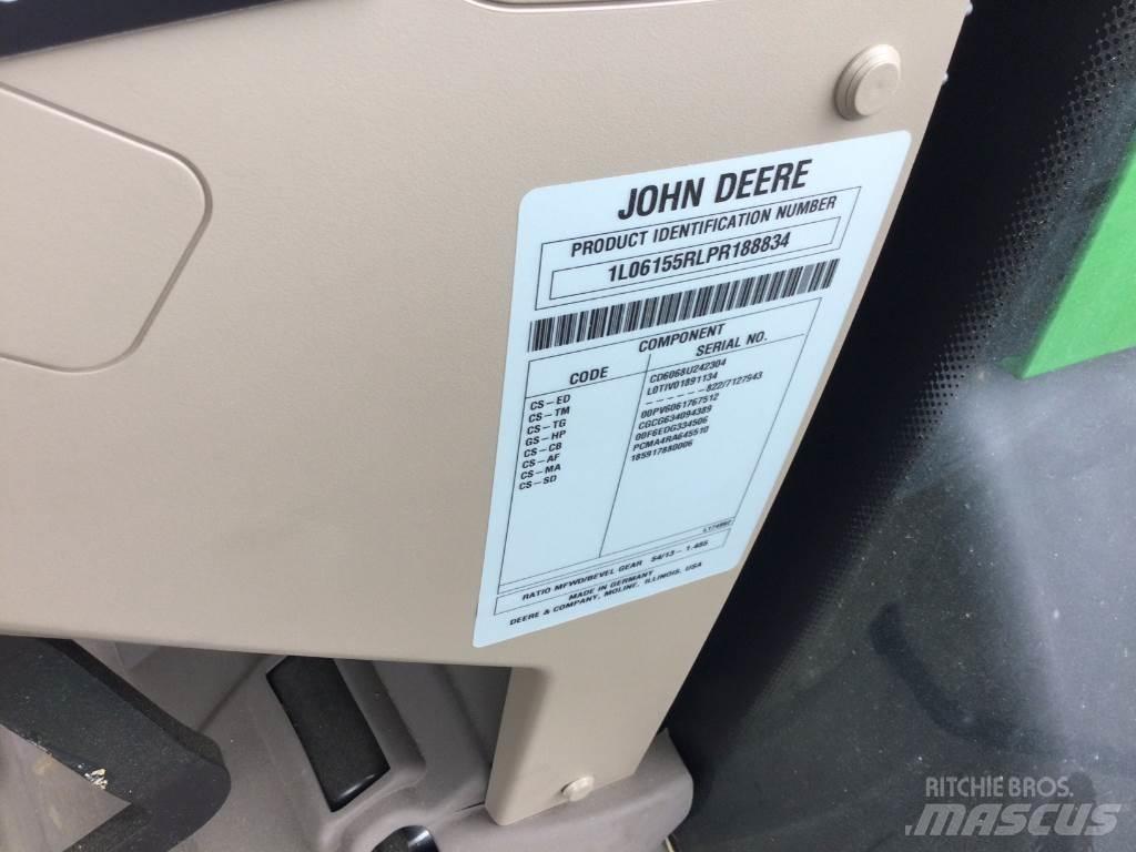 John Deere 6R155 Ciągniki rolnicze
