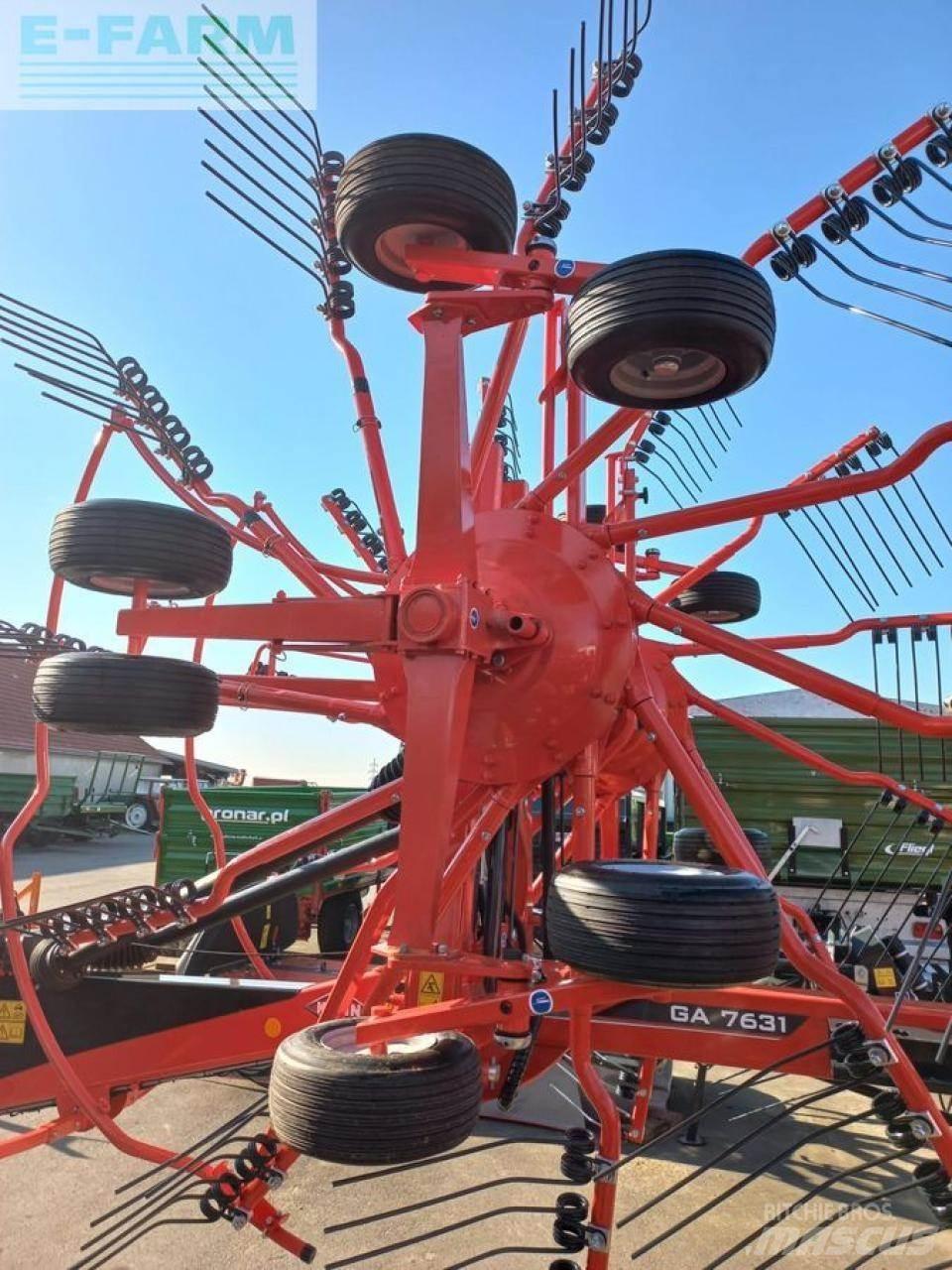 Kuhn ga 7631 Zgrabiarki i przetrząsacze