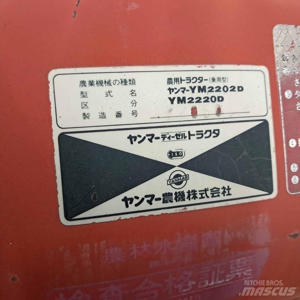 Yanmar YM 2220D Ciągniki rolnicze