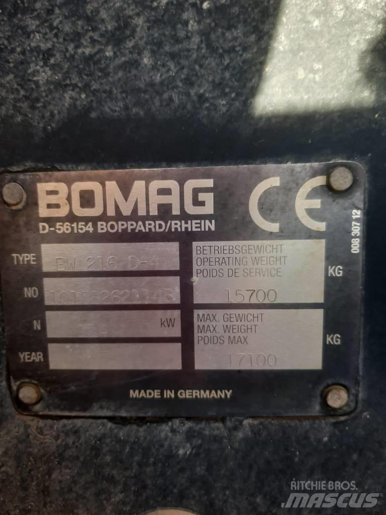 Bomag BW 216 D-4 Zagęszczarki gruntu