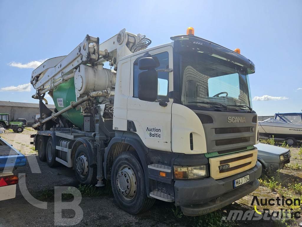 Scania P 420 Samojezdne pompy do betonu
