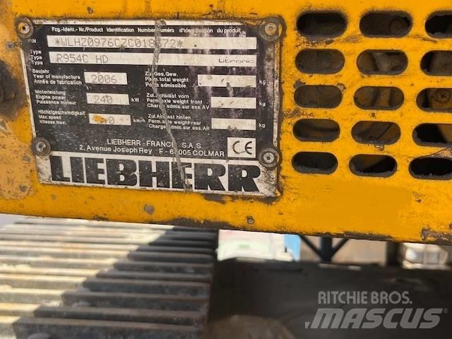 Liebherr R 954C  HD Koparki kołowe