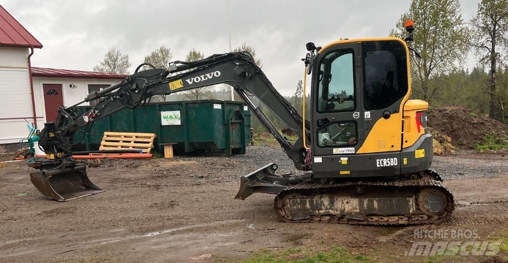 Volvo ECR 58 D Minikoparki