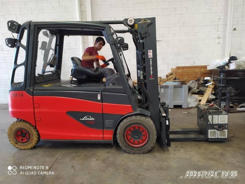 Linde E50/600 L Wózki elektryczne