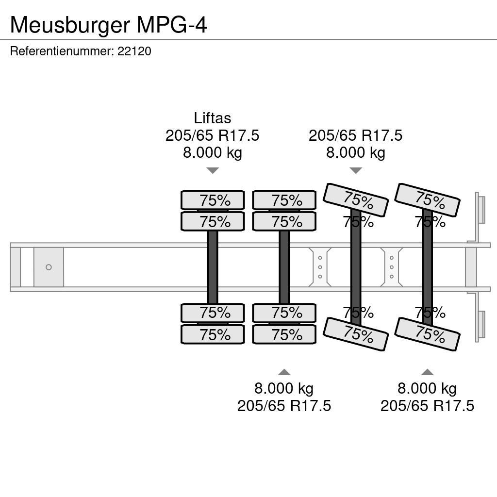 Meusburger MPG-4 Naczepy niskopodłogowe