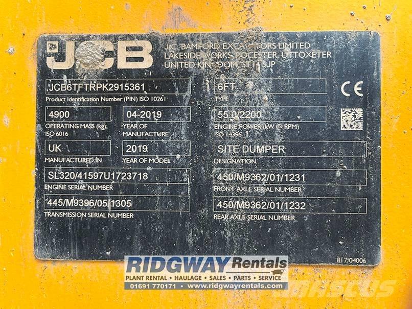 JCB 6 FT Wozidła kolebkowe