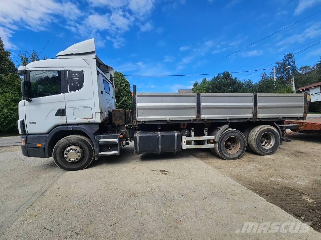 Scania 114 G 380 Ciężarówki typu Platforma / Skrzynia