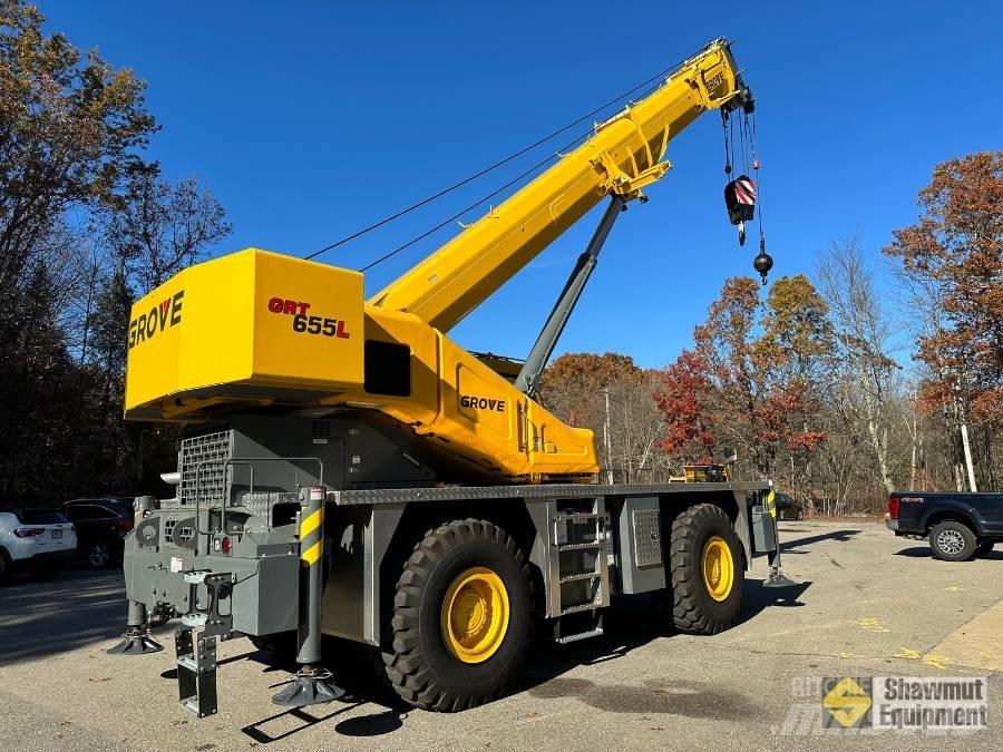 Grove GRT655L Żurawie terenowe