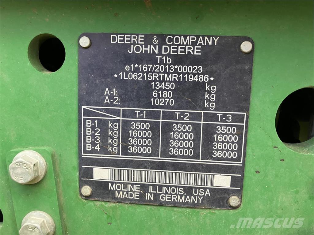 John Deere 6215R Ciągniki rolnicze