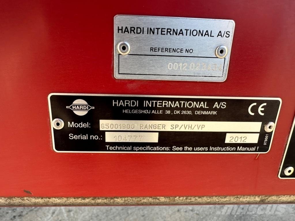Hardi Ranger 2500 Opryskiwacze zaczepiane