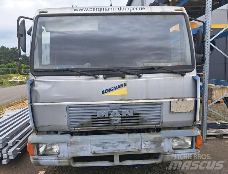 MAN 8.163 Ciężarówki typu Platforma / Skrzynia