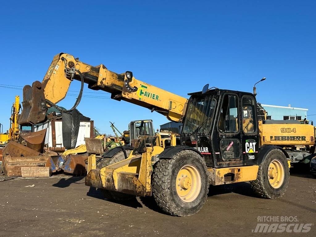 CAT TH 83 Ładowarki rolnicze