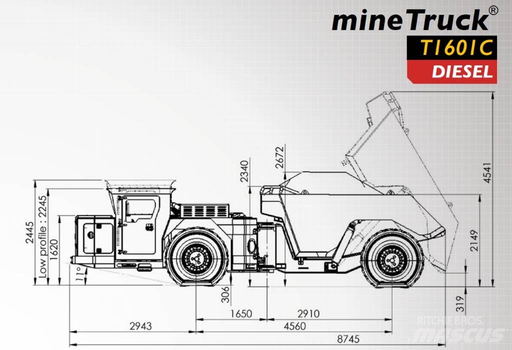  Aramine T1601C Wozidła górnicze
