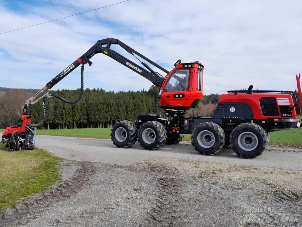 Komatsu 931xc Harwestery