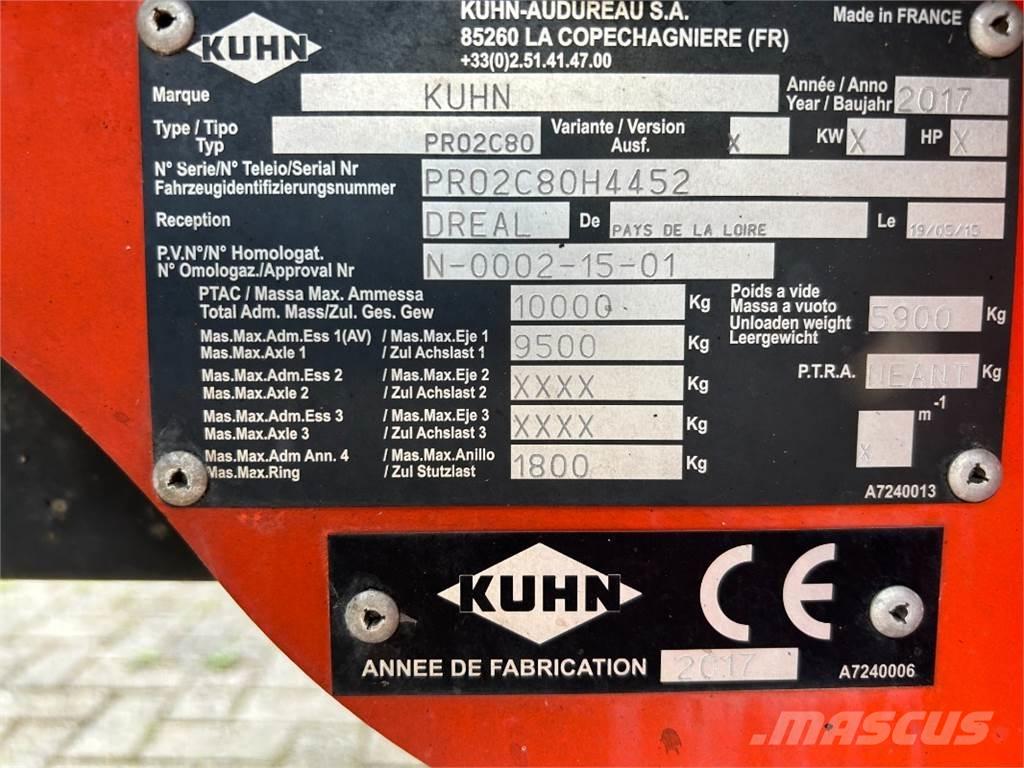 Kuhn PROFILE 2080 Mieszalniki