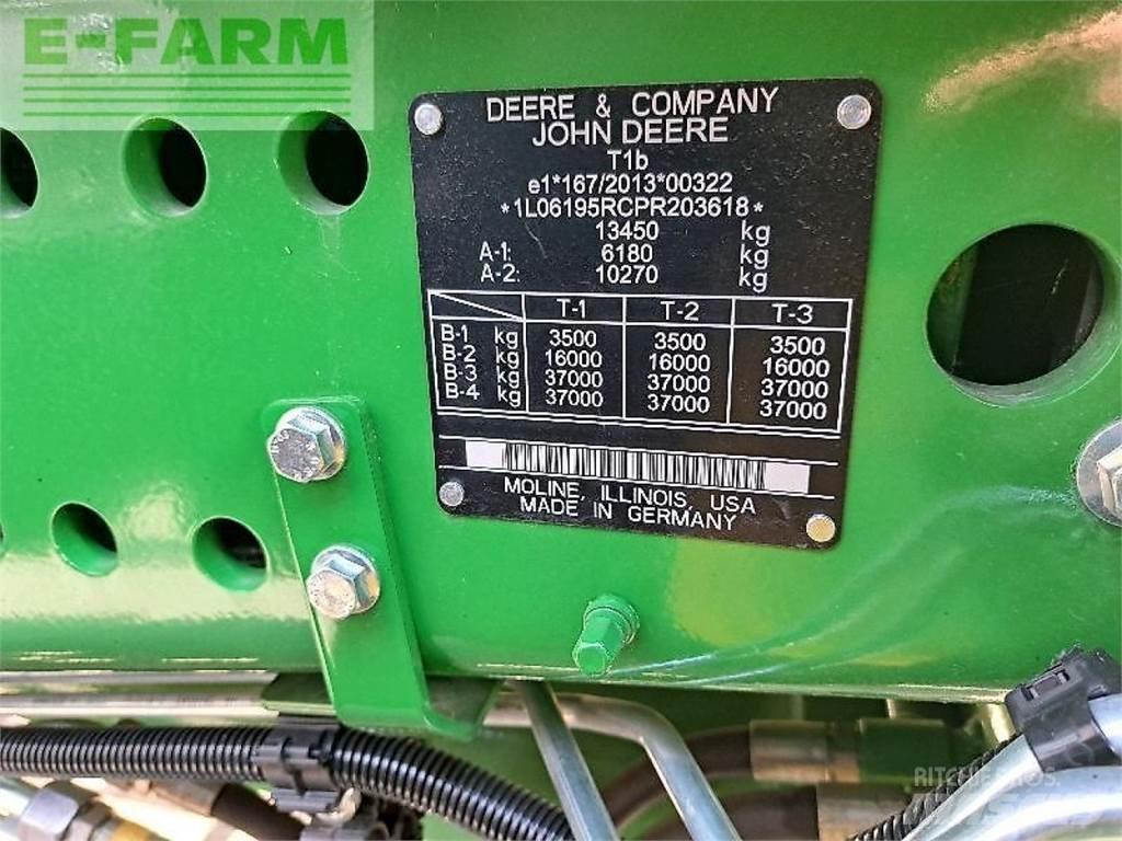 John Deere 6r195 Ciągniki rolnicze